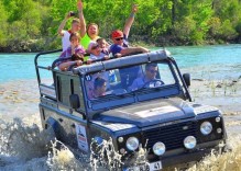 Antalya Jeep Safari und Rafting