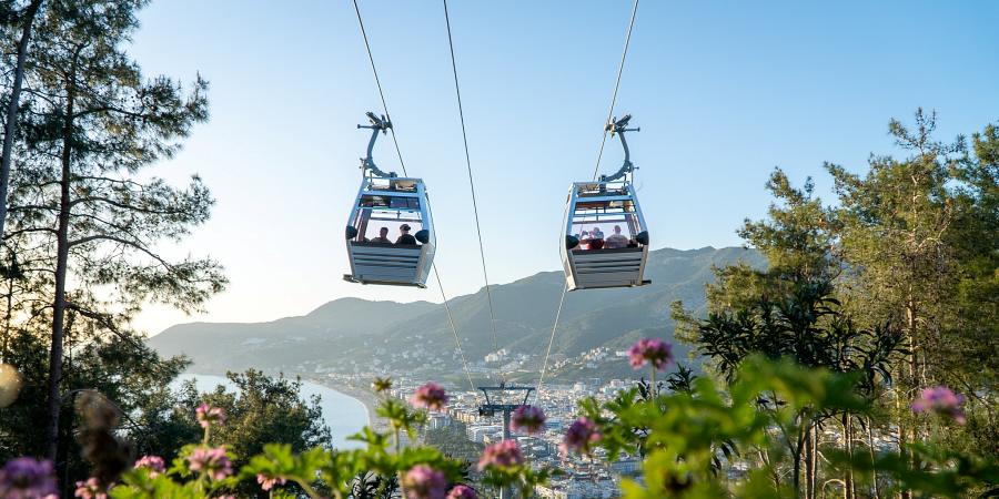 Gleitschirmfliegen und Alanya Stadtrundfahrt