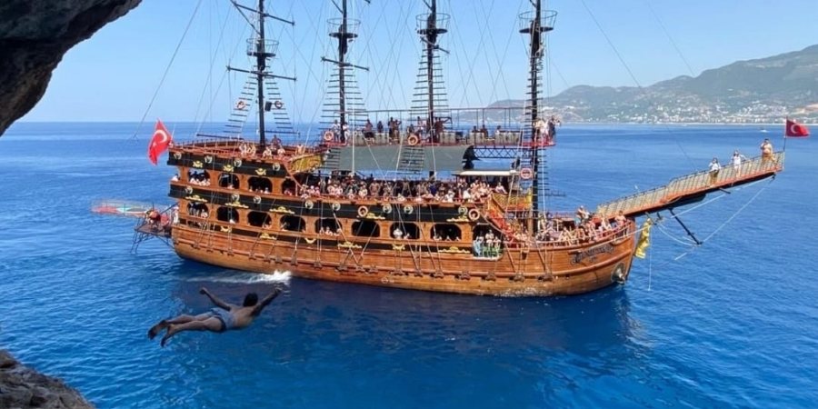 Gleitschirmfliegen und Alanya Stadtrundfahrt