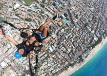 Gleitschirmfliegen und Alanya Stadtrundfahrt