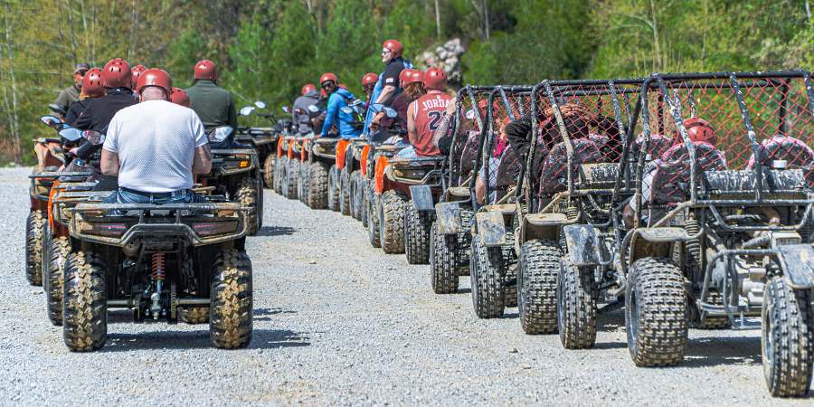 Side Familien Buggy Safari